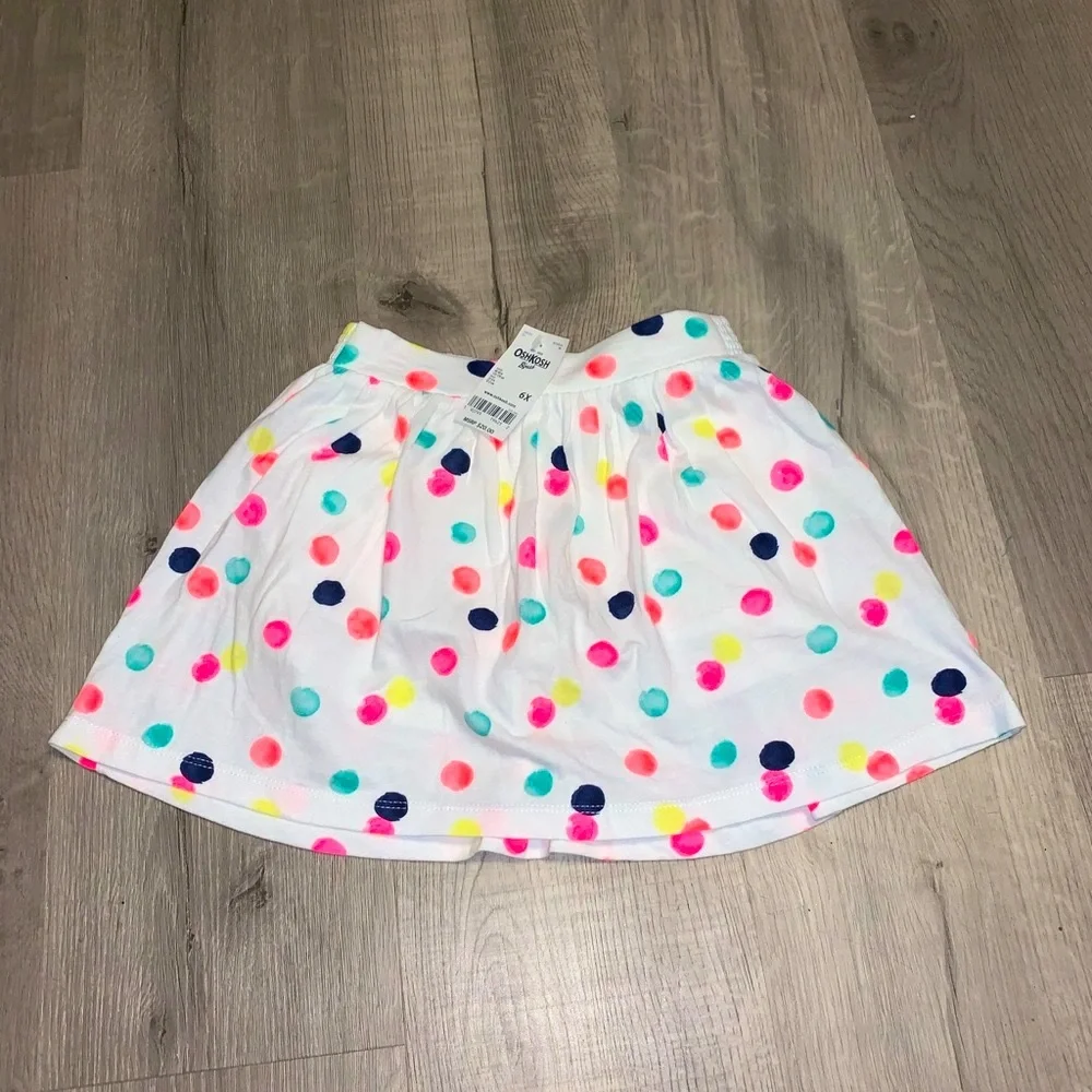 Girls NWT Osh Kosh B’Gosh skirt / size 6X